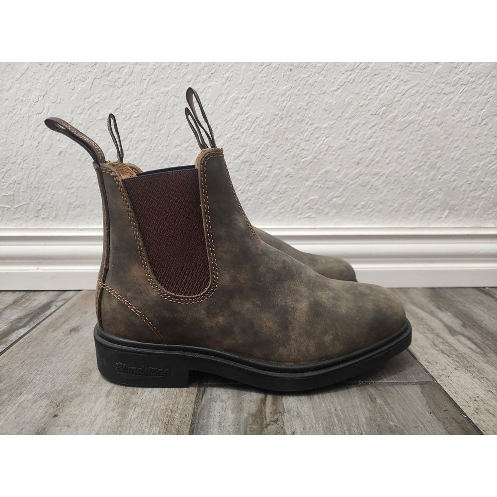 Blundstone 585 Classic Chelsea Boots Rustic Brown Men/Women Regular